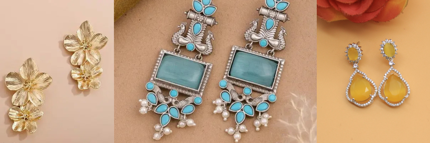 Dangler Earrings vs. Studs: Find the Perfect Earrings
