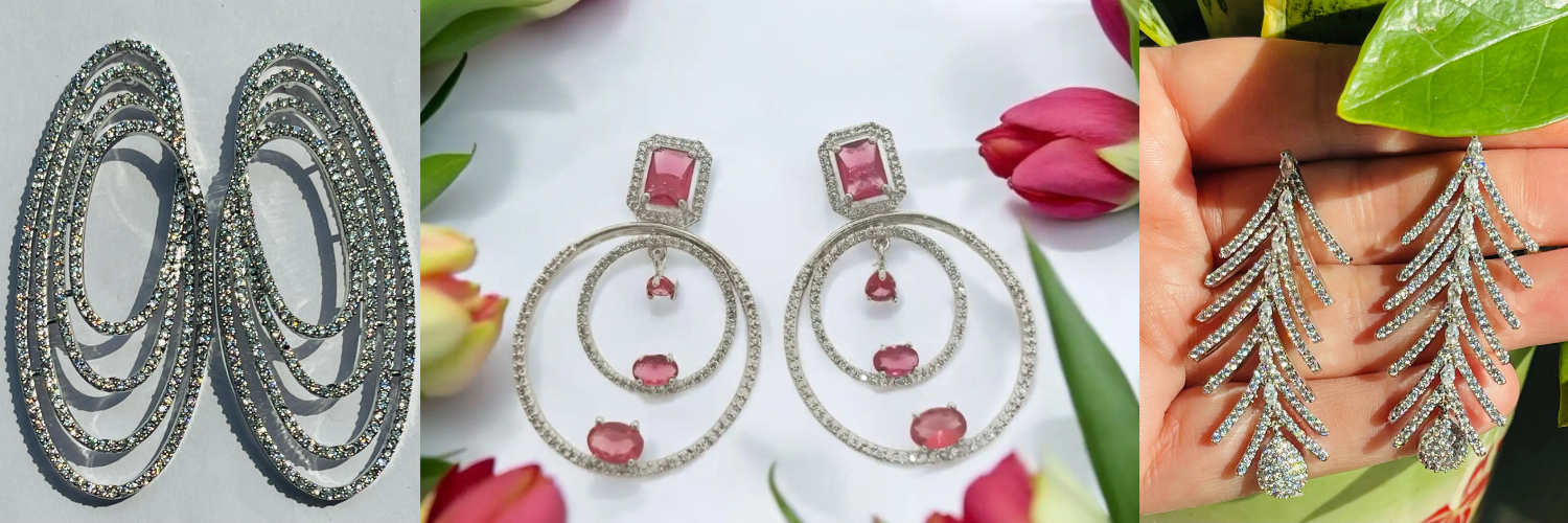 Maisha' Elegant Earrings: From Desk to Dinner