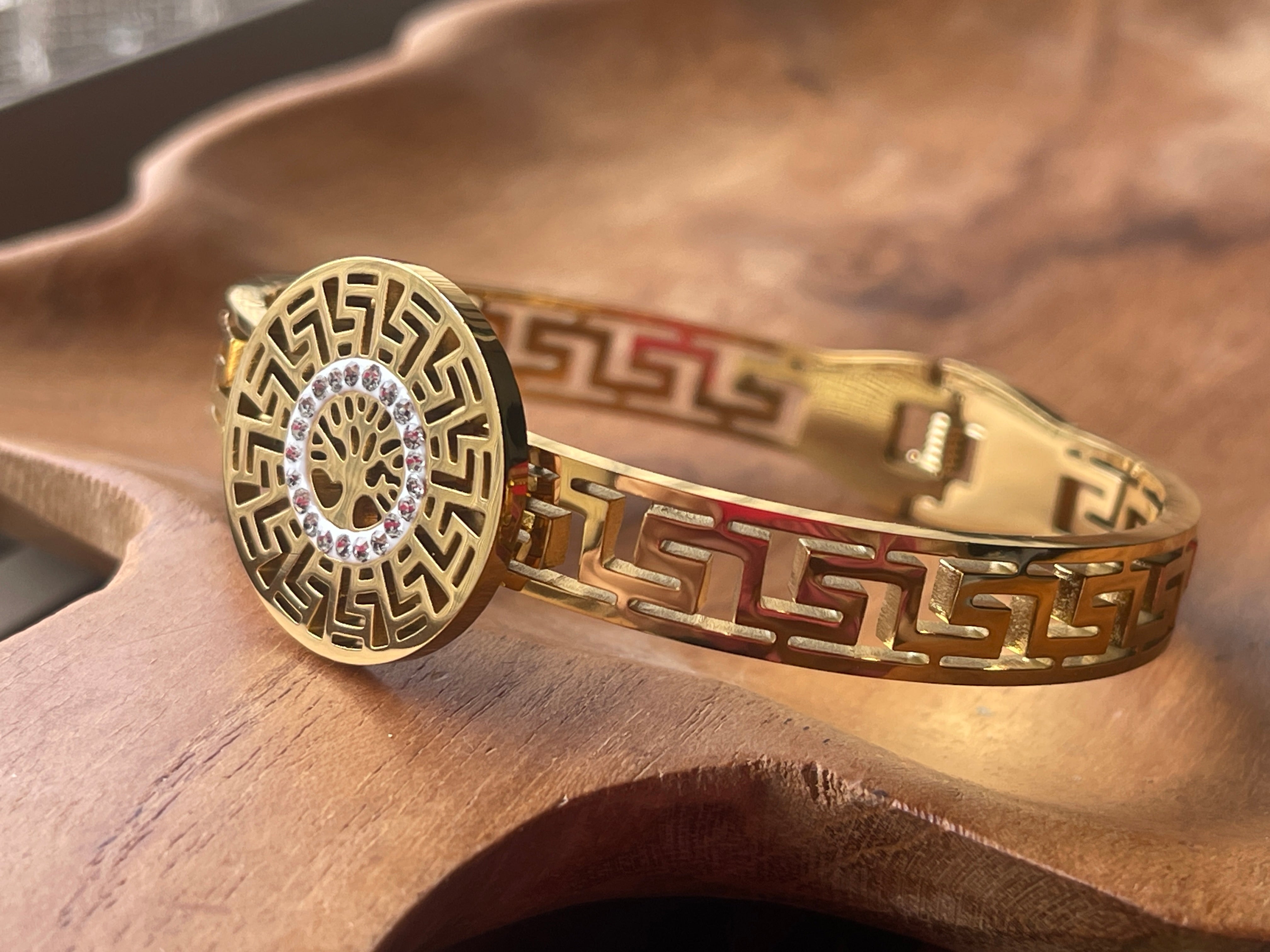 Tree Of Life Bracelet - detail view showing craftsmanship