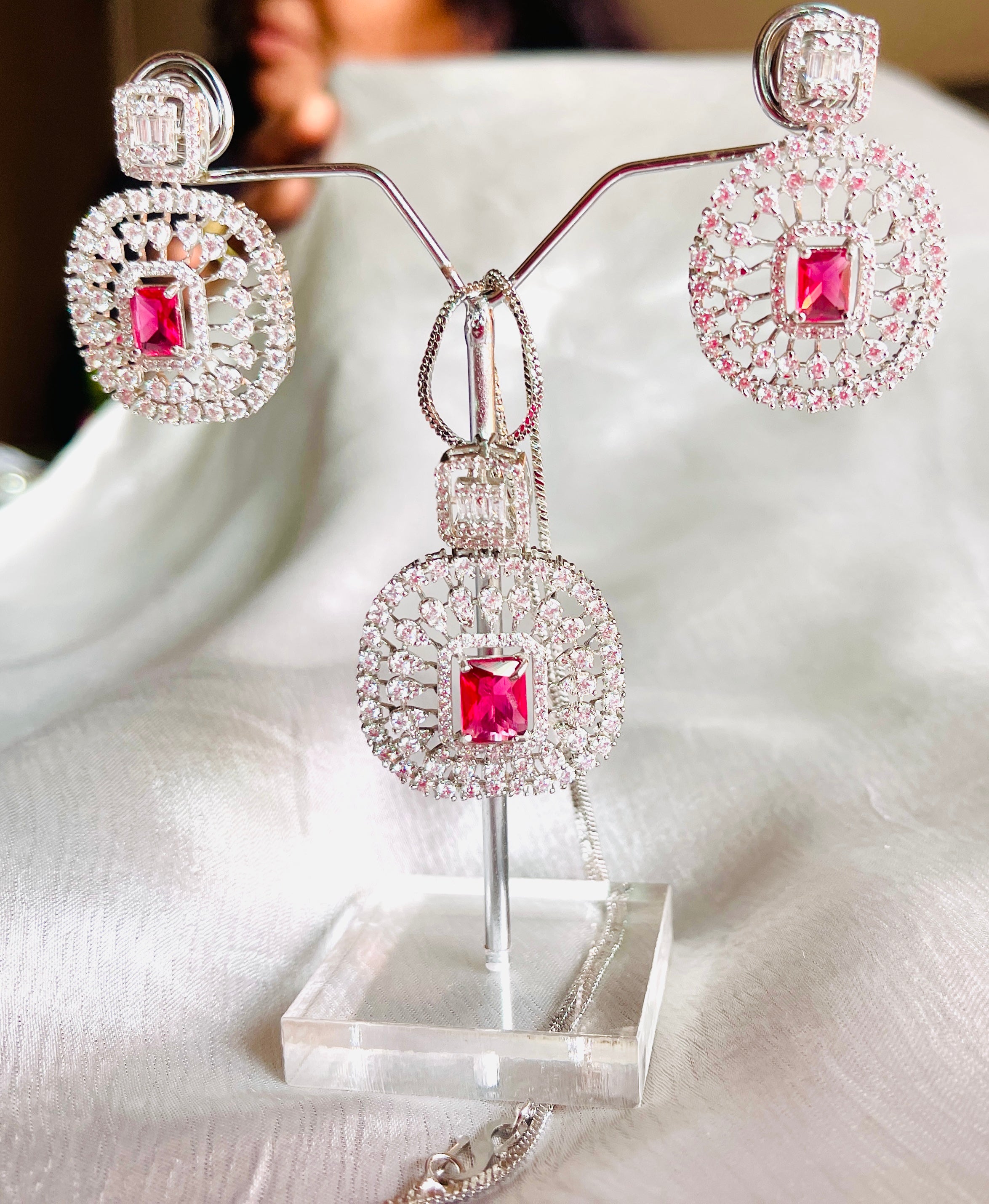 Ruby Aura - detail view showing craftsmanship
