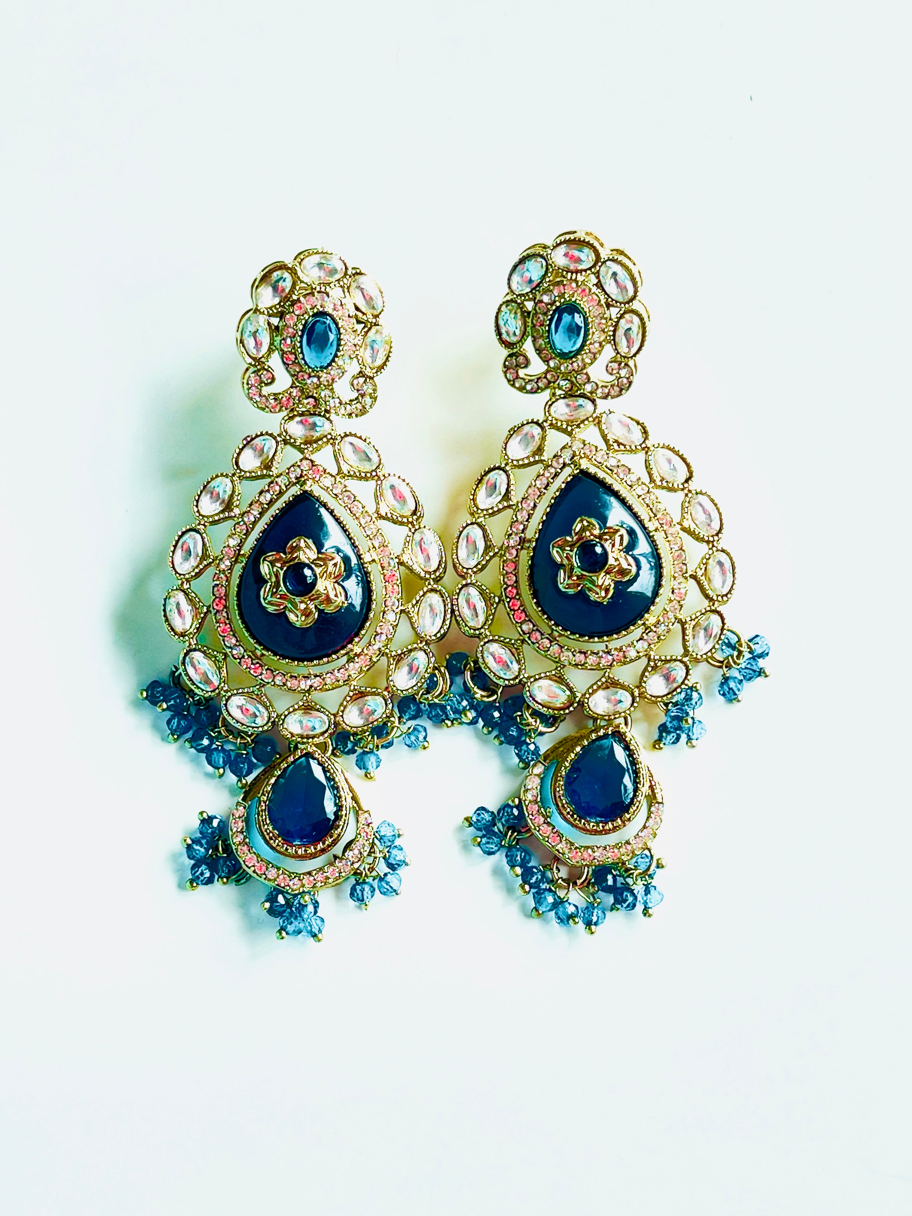 Neele Polki Earrings - styled look